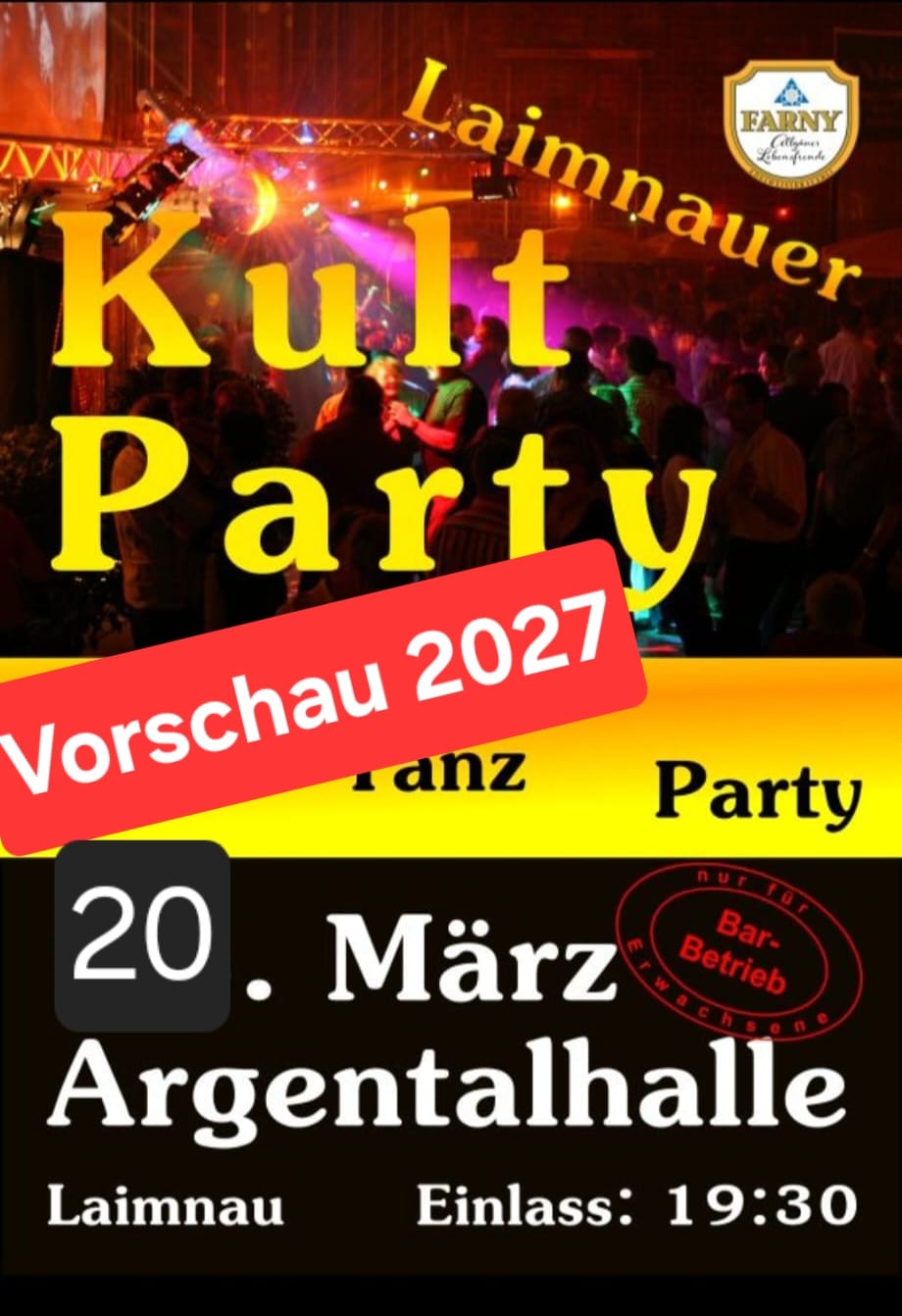 Kultparty Flyer