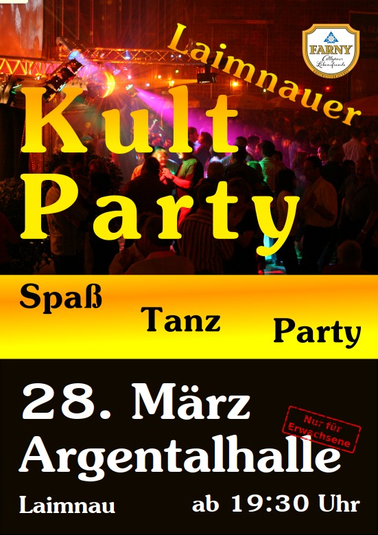 Kultparty Flyer